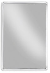 Brocky White Accent Mirror
