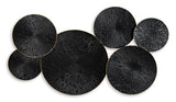 Rhetlen Black/Gold Finish Wall Decor