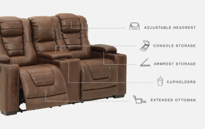 Owner'S Box Thyme Power Reclining Sofa And Loveseat