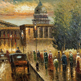 Twilight In Paris Oil Painting On Canvas