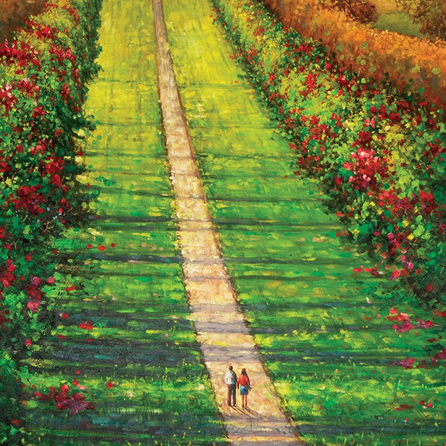 Path To ... Printed Canvas Painting
