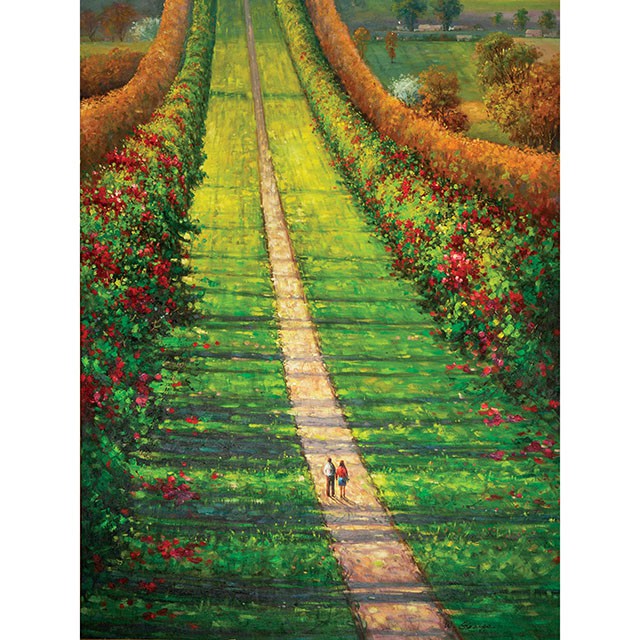 Path To ... Printed Canvas Painting