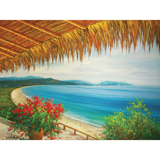 Cancun Impression Printed Canvas Painting