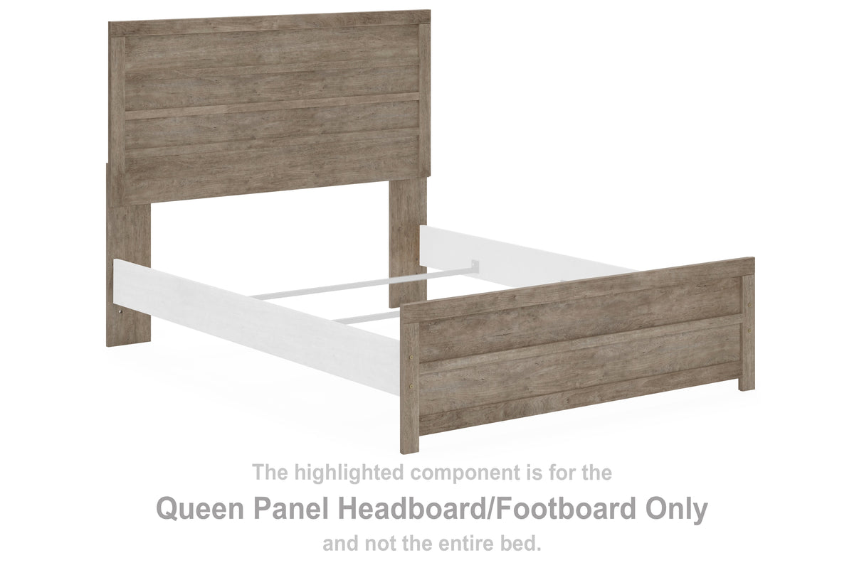 Culverbach Gray Queen Panel Headboard/Footboard