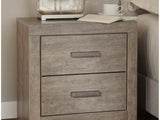 Culverbach Gray King Panel Bed, Dresser, Mirror, Chest And Nightstand