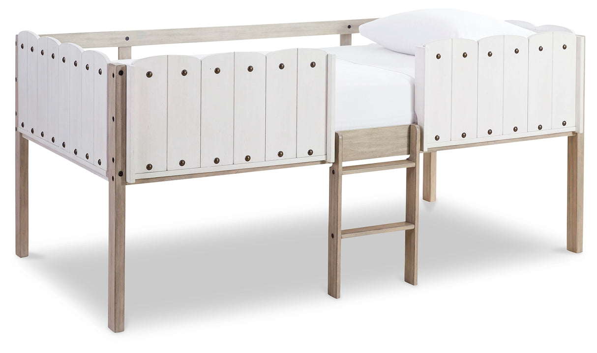 Wrenalyn Two-tone Twin Loft Bed Frame