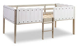 Wrenalyn Two-tone Twin Loft Bed Frame