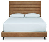Vintasso Brown Queen Upholstered Bed