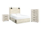 Cambeck Queen Storage Bed, Chest And Nightstand