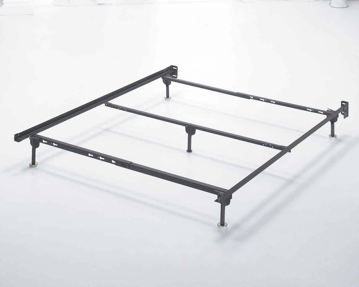Frames Metallic And Rails Queen Bolt On Bed Frame