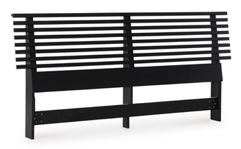 Danziar Black King Slat Headboard