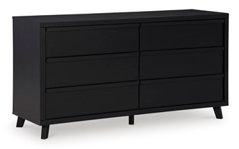 Danziar Black Dresser