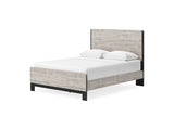 Vessalli Gray Queen Panel Bed, Dresser And Mirror