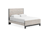 Vessalli Gray Queen Panel Bed, Dresser And Mirror
