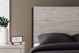 Vessalli Two-Tone Queen Panel Headboard