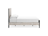Vessalli Gray Queen Panel Bed, Dresser And Mirror
