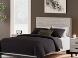 Vessalli Gray Queen Panel Bed, Dresser And Mirror