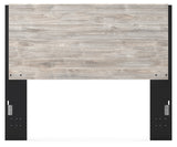 Vessalli Two-Tone Queen Panel Headboard