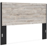 Vessalli Two-Tone King Panel Headboard