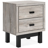 Vessalli Two-Tone Nightstand