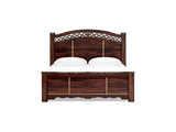 Glosmount Two-Tone King Poster Bed