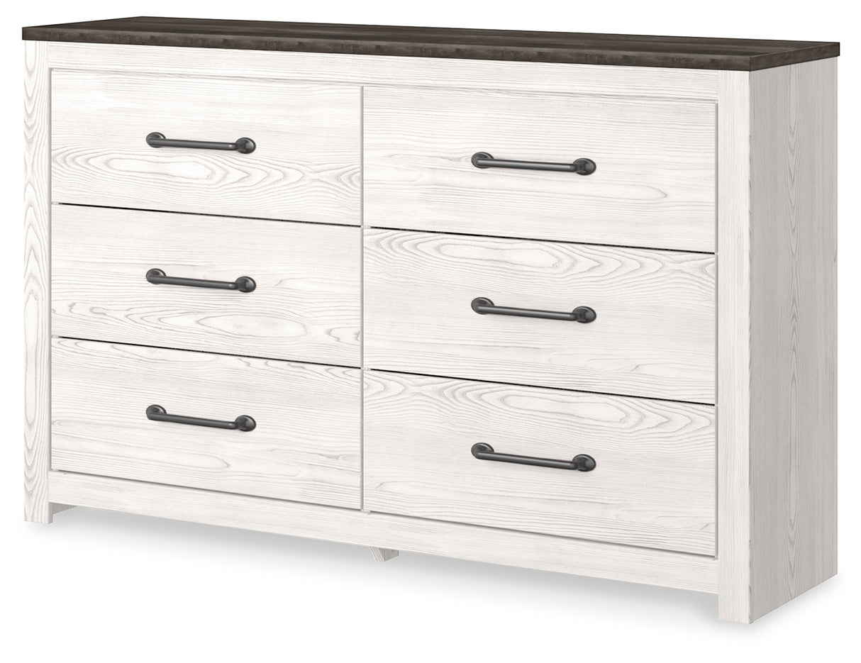 Gerridan White/Gray Dresser