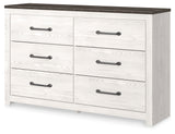 Gerridan White/Gray Dresser