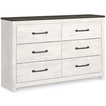 Gerridan White/Gray Dresser