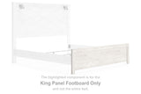Gerridan White King Panel Footboard