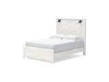 Gerridan White/Gray Queen Panel Bed, Dresser, Chest And Nightstand