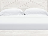 Gerridan White/Gray Queen Panel Bed, Dresser, Chest And Nightstand