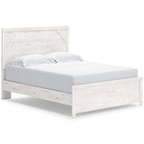 Gerridan White/Gray Queen Panel Headboard/Footboard