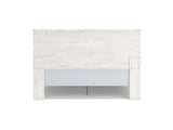 Gerridan White/Gray King Panel Bed, Dresser And Nightstand