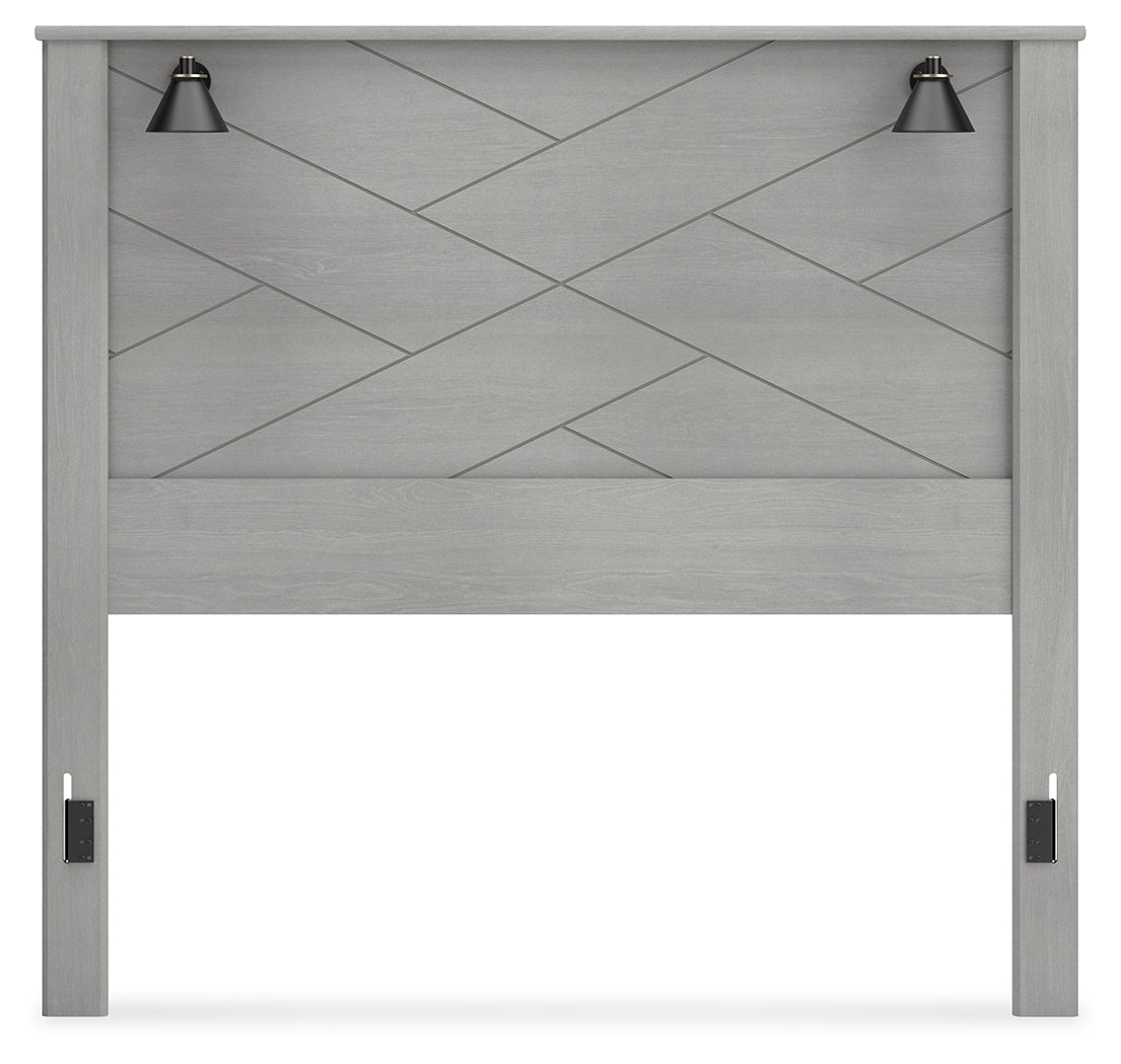 Cottonburg Light Gray Queen Panel Headboard