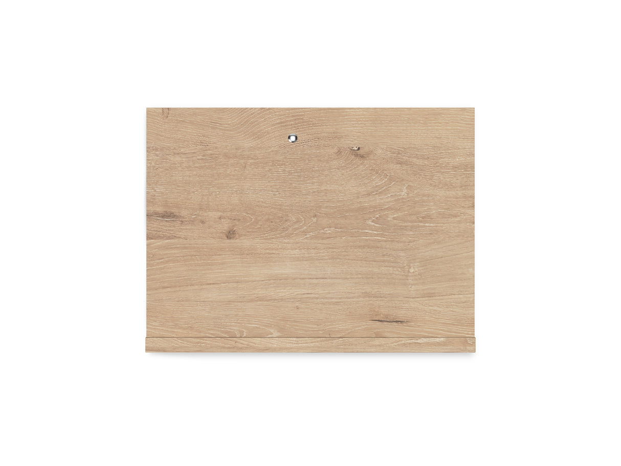 Cielden Two-Tone King Panel Bed, Dresser And Nightstand