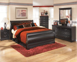 Huey Black Vineyard Bedroom Set