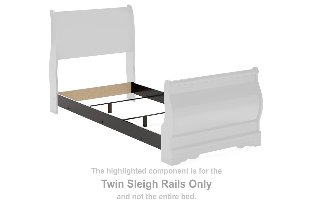 Huey Black Vineyard Twin Sleigh Rails