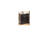 Huey Vineyard Black Queen Sleigh Headboard, Dresser, Mirror And Nightstand