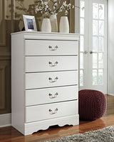 Anarasia White Chest Of Drawers