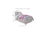 Anarasia White Twin Sleigh Headboard, Dresser And Mirror
