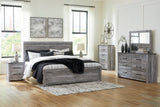 Bronyan Dark Gray Bedroom Set