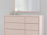 Wistenpine Blush Dresser And Mirror
