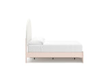 Wistenpine Blush Full Upholstered Panel Bed With Storage