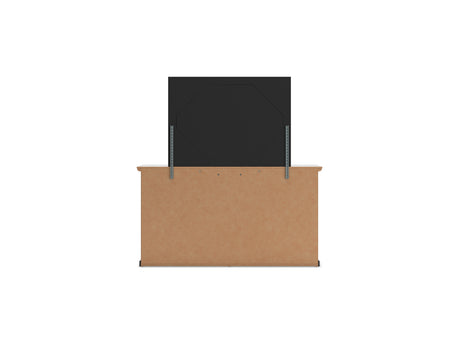 Maribel Black Dresser And Mirror