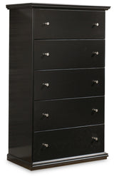 Maribel Black Chest Of Drawers