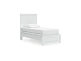 Bostwick Shoals White Twin Panel Bed