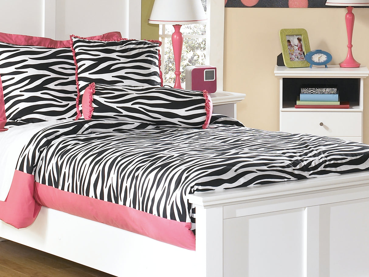 Bostwick Shoals White Twin Panel Bed