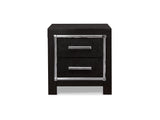 Kaydell Black King Storage Bed, Dresser And Nightstand