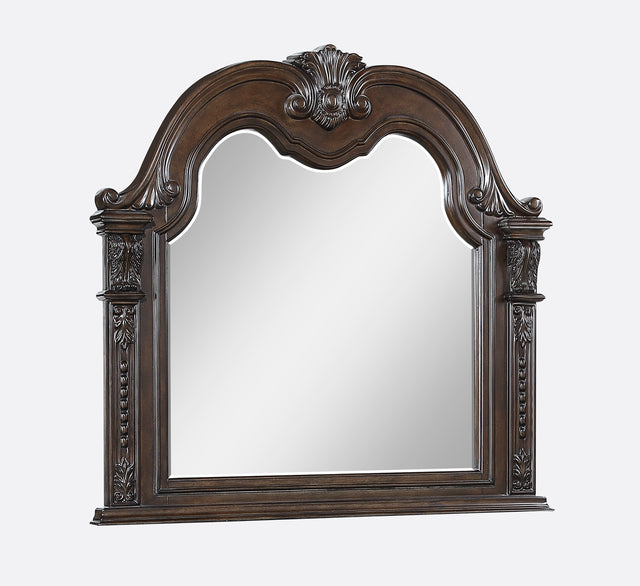 Stanley Coffee Brown Bedroom Mirror (Mirror Only)