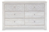 Paxberry Whitewash Dresser